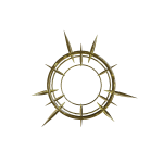 [ ⭐ ] Gold Spiked Halo [ v2, pbr ]