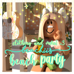 *~.beach party!.•*