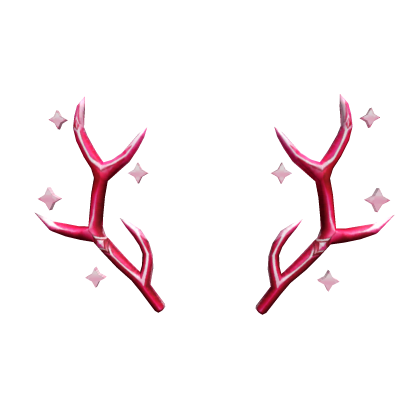 Comic Rose Antlers Roblox item