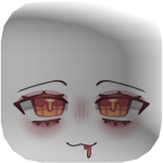 Kawaii Cute Syrup Waffle Face (Chocolate)