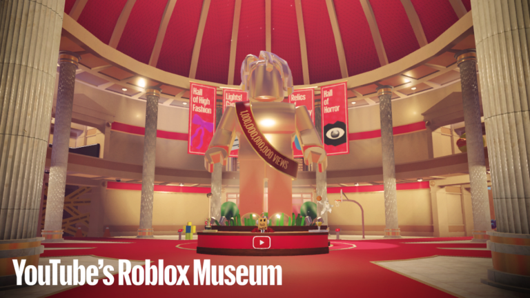 YouTube's Roblox Museum screenshot 1