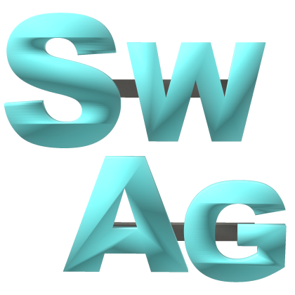 cute alt swag hairclip in blue Roblox item