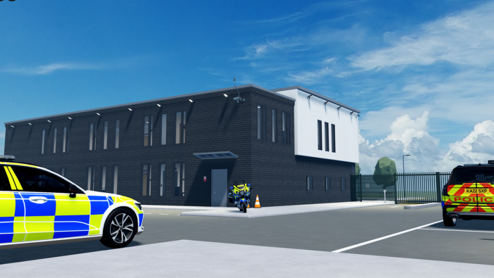British Police Station (FURNISHED) preview 4