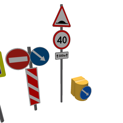 RUS-Road sign pack