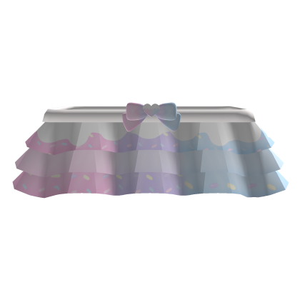 ‿‧˚ ♡ cutest pastel ombre heart cookie skirt Roblox item