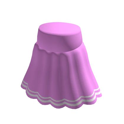 Kawaii Pink Pleated Skirt with Stripes Roblox Item Rolimon s