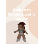 Unique In WonderLand Fan Group!