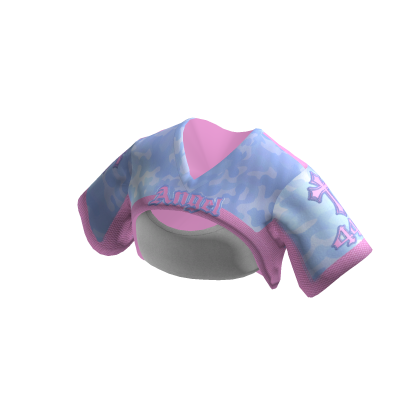 Y2K Angel Jersey in Cotton Candy Pink