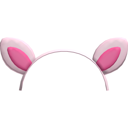 ♡ : cute piglet ears headband  Roblox item