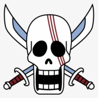 transparent-one-piece-logo-png-red-hair-pirate Roblox decal