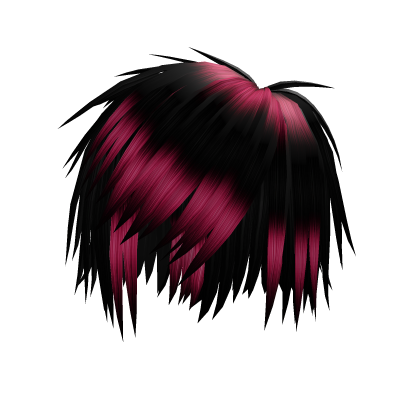 vkei  Pink and black hair Roblox item