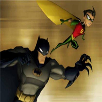 thebatman cartoon batman and robin Roblox decal
