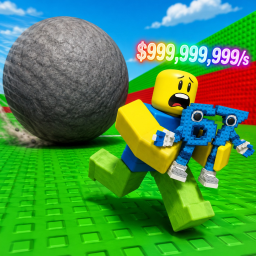 Escape Rolling Boulder For Brainrot