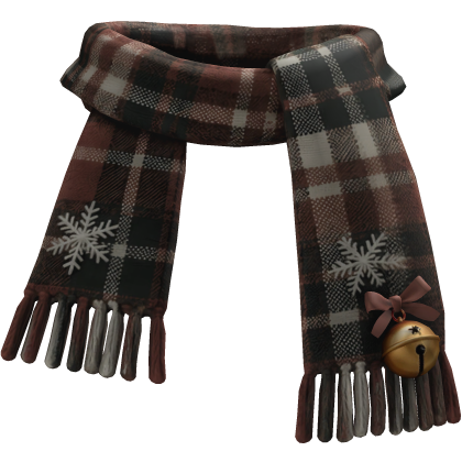 Brown Christmas Plaid Scarf 3.0 Roblox item