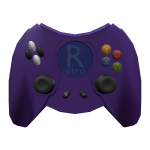 Dark Purple Retro Controller