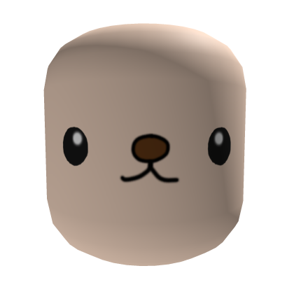 Cute Bear Face Roblox item