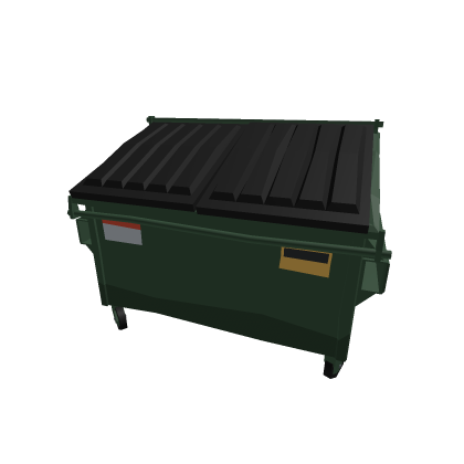 synty city closed dumpster