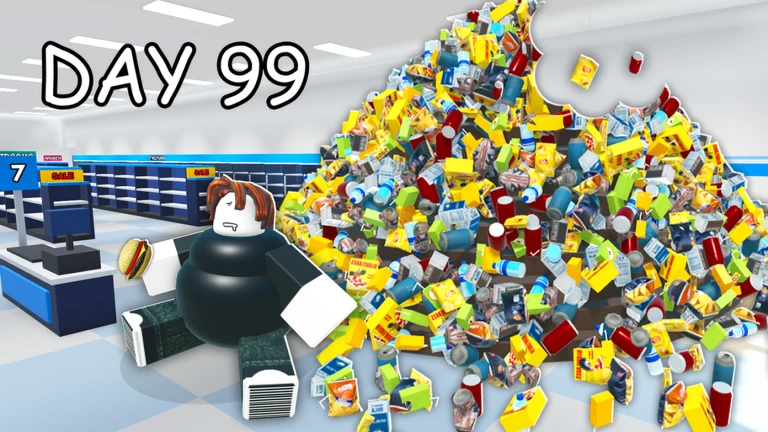 Eat The Supermarket on Roblox, screenshot 4