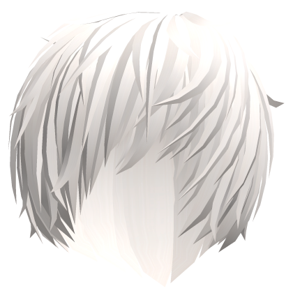 messy platinum cute vampire emo anime boy hair