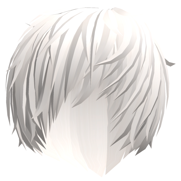 messy platinum cute vampire emo anime boy hair