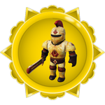 Gold Redcliff Knight