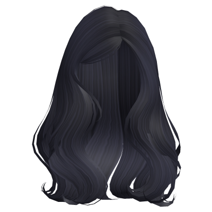 Cute Model Preppy Tucked Hair (Dark Blue)