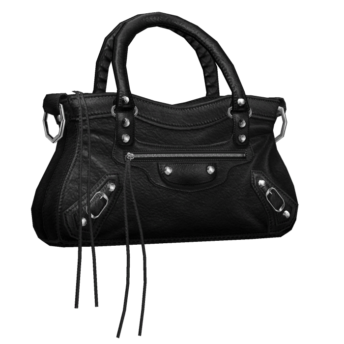 2000s Motorcycle Lariat City First Bag (Black)
