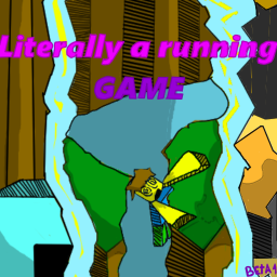 Literally a running game
