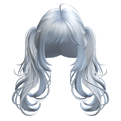 Sky Blue Adorable Wavy Pigtails thumbnail