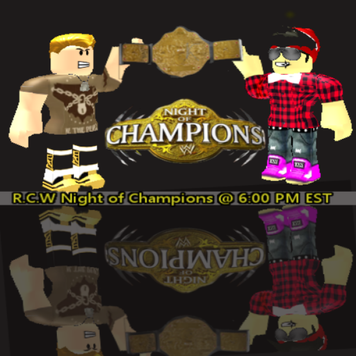 Night of Champions Poster 1 Roblox decal