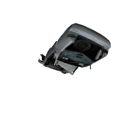 Crushed Car