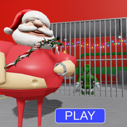🎅🏼SANTA PRISON RUN OBBY (FIRST PERSON OBBY!)