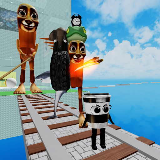 Italian Brainrot Tower (UPDATE) official Roblox game thumbnail