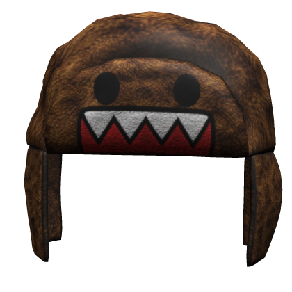 #Garra Domo Kun Y2k Brown Trapper Hat