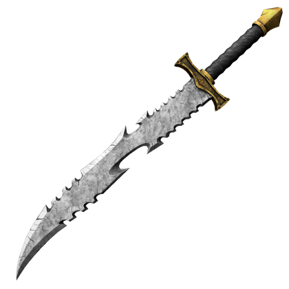 Gold Medieval Knight Sword (Right)