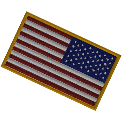 3d Flag Patch Usa Right Roblox