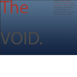 The void