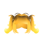 Blond Glow Twintails