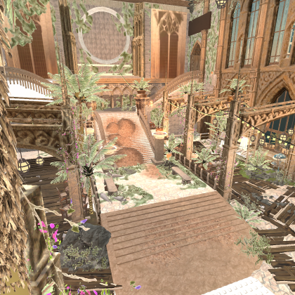 Ruined Sky-Temple Asset
