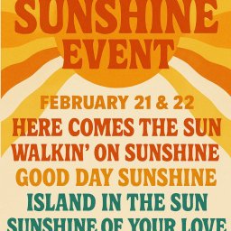 ☀️Sunshine Event | Open Tech Game ☀️