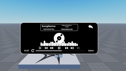 Music Gui System preview 2