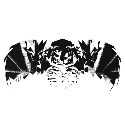 Cartoony black&white Glitched Combo