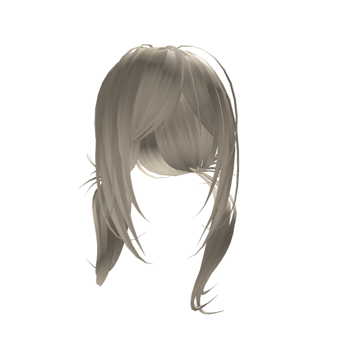 Low Spikey Pigtails Platinum