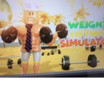 Dark Weight lifting simulator