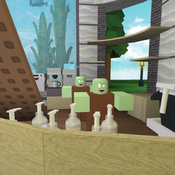 Zombies Invade Starbies