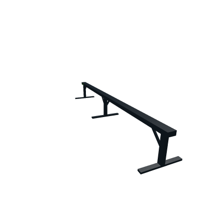 Flat supported rail