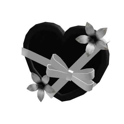♡ emo valentine heart flower box