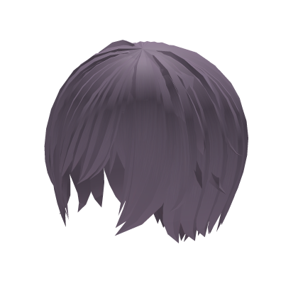 (¬_¬) black anime hair v3 