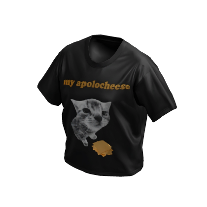 Cat Polo Cheese T-Shirt