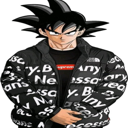 Dragon ball z drip goku Roblox decal
